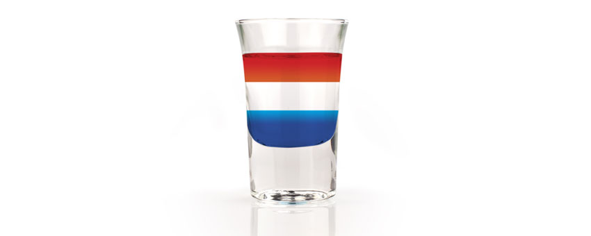 Cocktail french flag