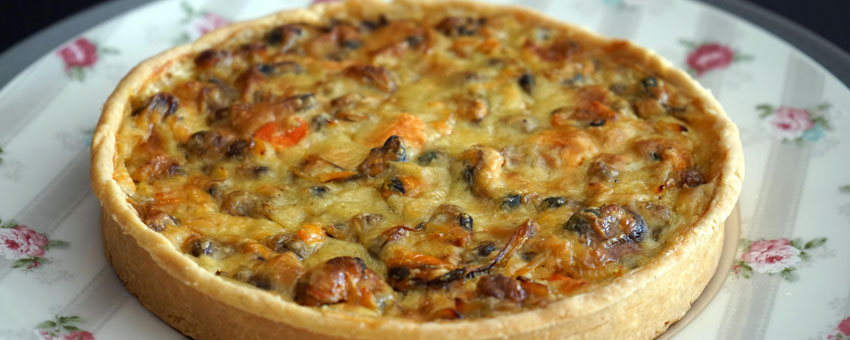 Quiche aux fruits de mer