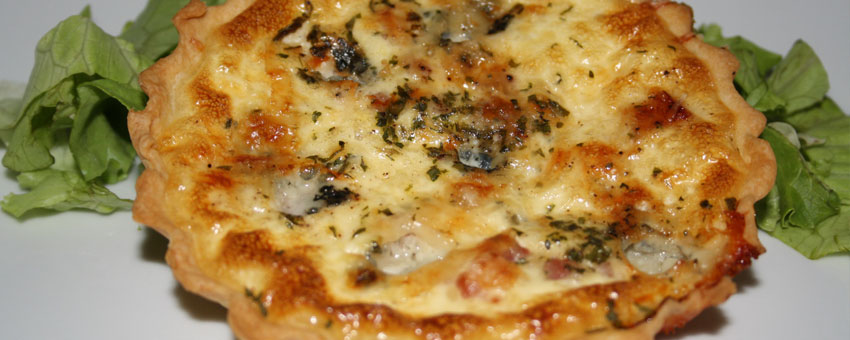 quiche au roquefort