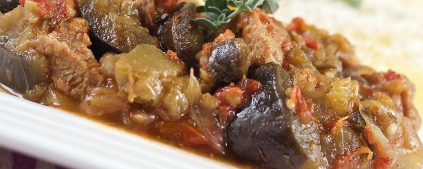 Daube de porc aux aubergines