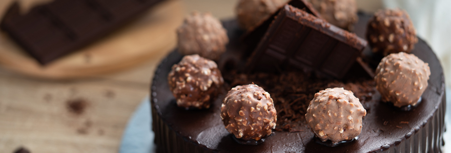 décors en chocolat